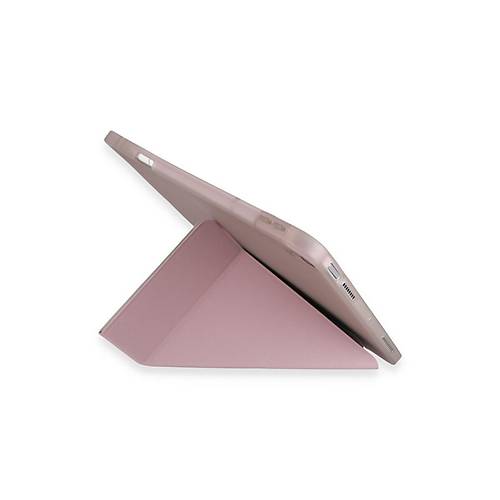 Redmi Pad SE K�l�f Kalemlikli Mars Tablet K�l�f� - Rose Gold