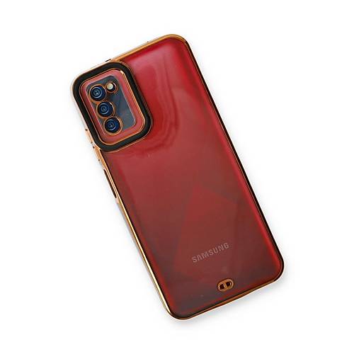 Galaxy A03S K�l�f Liva Lens Silikon - Siyah