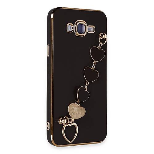 Galaxy J7 K�l�f Esila Silikon - Siyah