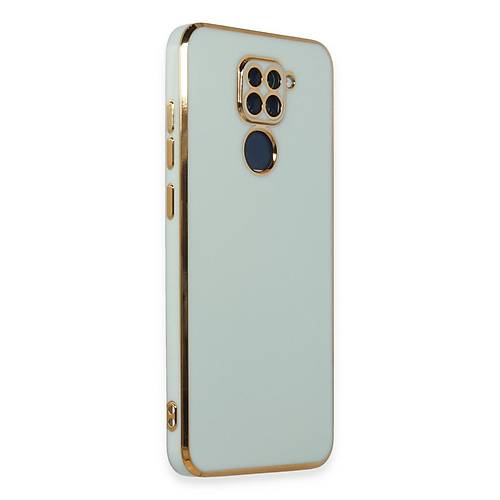 Redmi Note 9 K�l�f Volet Silikon - A��k Ye�il