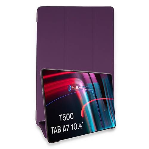 Galaxy T500 Tab A7 10.4 K�l�f Tablet Smart K�l�f - Mor