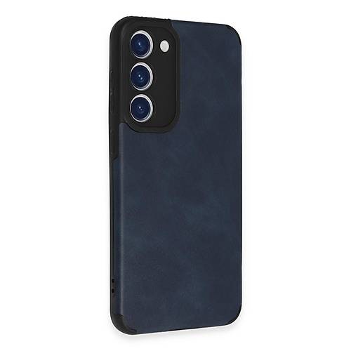Galaxy S23 Plus K�l�f Loop Deri Silikon - Lacivert
