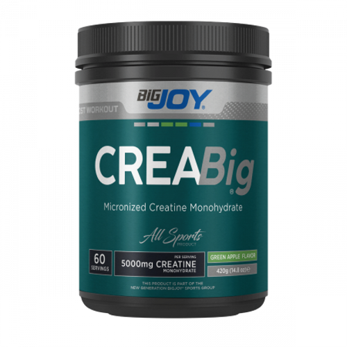 Crea Big Micronized Creatine Powder Ye�il Elma 420 Gr