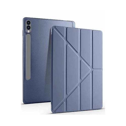 Galaxy X610 Tab S9 FE Plus 12.4 K�l�f Kalemlikli Mars Tablet K�l�f� - Lavender