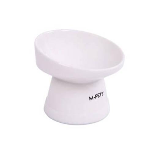 Tiltd Seramik Kedi ve K�pek Mama ve Su Kab� Beyaz 150 Ml