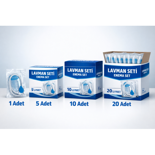 Lavman Seti Steril Kullan�ma Uygun Enema Seti