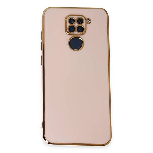 Redmi Note 9 K�l�f Volet Silikon - Pembe