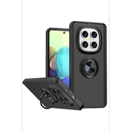 Redmi Note 15 4G Montreal Y�z�kl� Silikon Kapak - Siyah