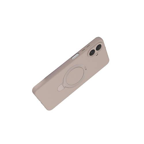 Galaxy A07 4G Regal Magsafe Standl� Kapak - ��l Titanyum