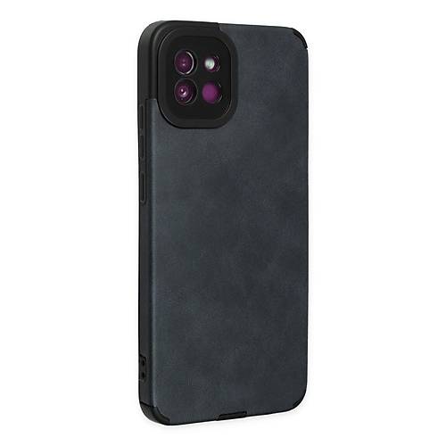 Galaxy A03 K�l�f Loop Deri Silikon - Lacivert