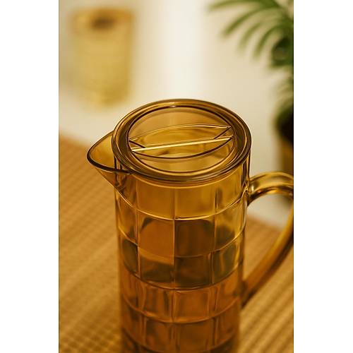 Akrilik Allegra 1,5 Lt Bal S�rahi (Buzdolab� Kapak Raf�na S��ar)