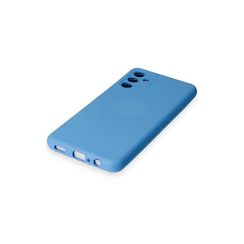 Galaxy A14 4G K�l�f Nano i�i Kadife Silikon - Mavi