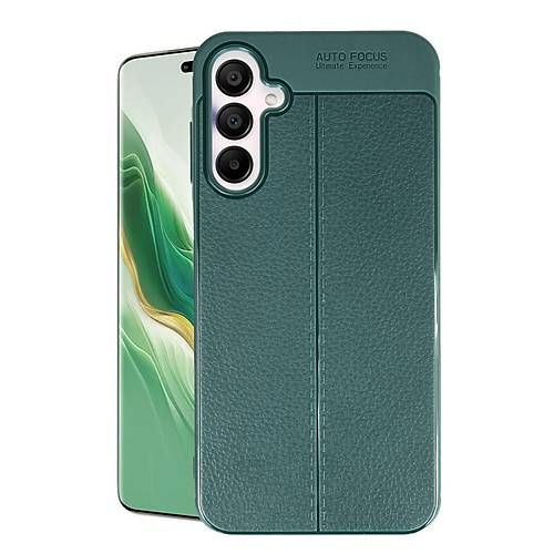 Galaxy A15 4G K�l�f Auto Focus Kapak - Koyu Ye�il