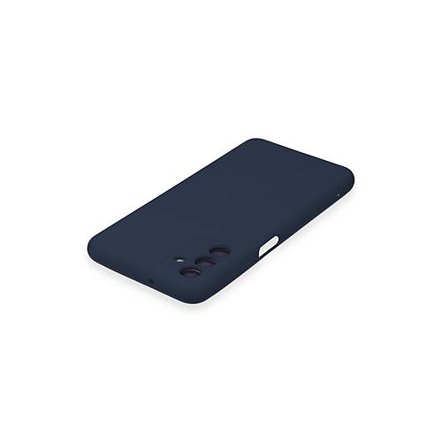 Galaxy A24 4G K�l�f Nano i�i Kadife Silikon - Lacivert