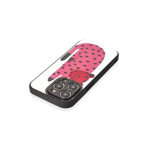 iPhone 12 Pro K�l�f Mirror Desenli Kapak - Mirror - 12