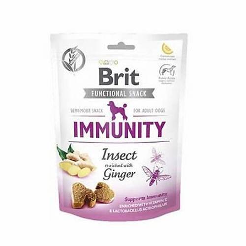 Brit Immunity Ba����kl�k Destekleyici Zencefil ve Larva Proteinli K�pek �d�l� 150 Gr