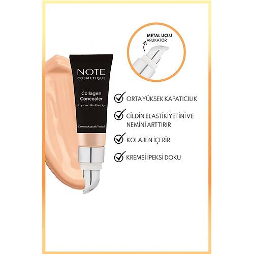 Collagen Concealer Kolajen ��erikli SPF 20 G�z Alti Kapaticisi 03