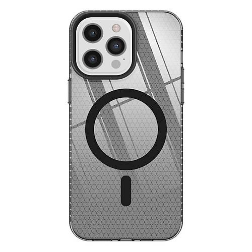 iPhone 12 Pro Max K�l�f Beta Magneticsafe Silikon - Siyah