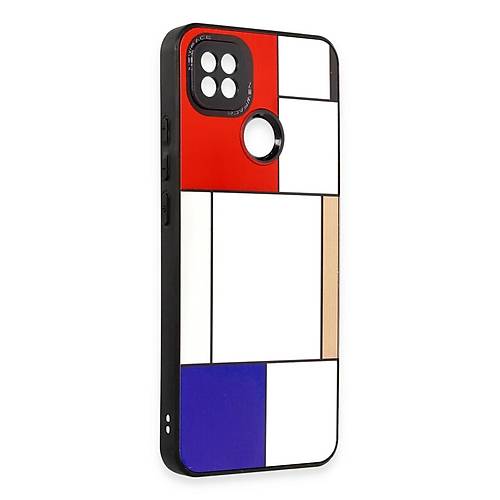 Redmi 9C K�l�f Mirror Desenli Kapak - Mirror - 9