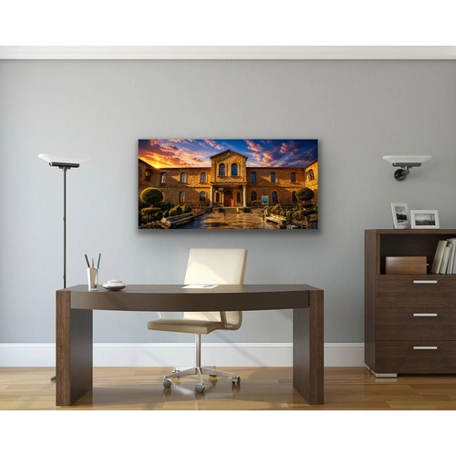Tarihi Yozgat Lisesi Kanvas Tablo 40X80 CM
