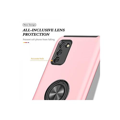 Galaxy A02S K�l�f Elit Y�z�kl� Kapak - Pembe