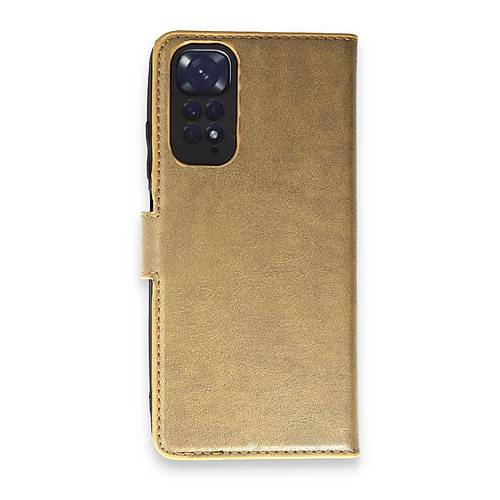 Redmi Note 11 Pro K�l�f Trend S Plus Kapakl� K�l�f - Gold