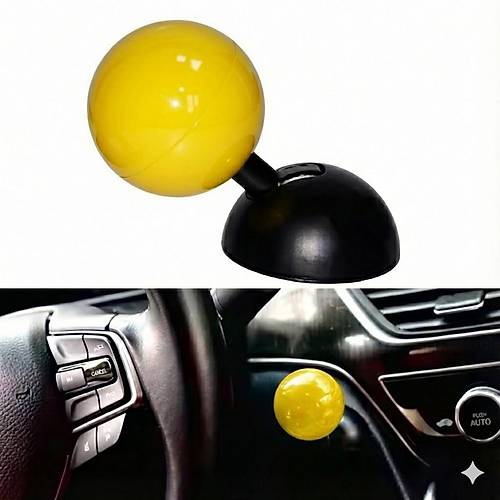 Bilardo Topu Tasar�ml� Metal Start Stop D��mesi Sar�