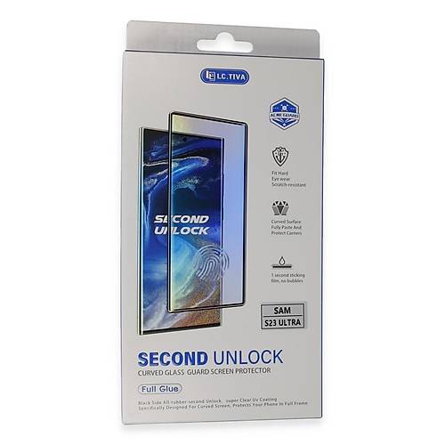 Galaxy S23 Ultra Durable Full Glue Curved Cam