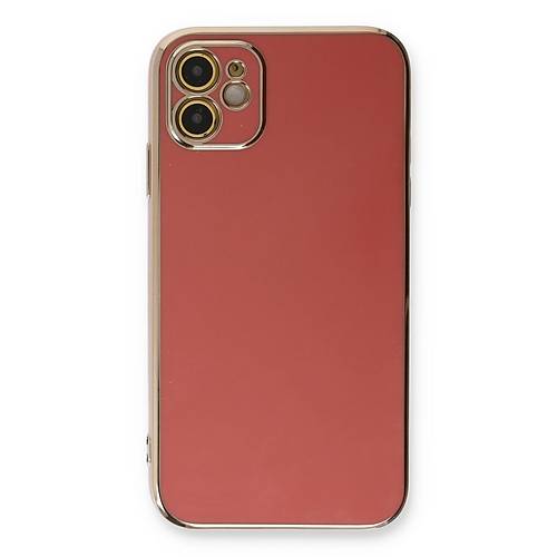 iPhone 11 K�l�f Volet Silikon - K�rm�z�