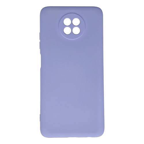 Redmi Note 9 5G K�l�f Nano i�i Kadife Silikon - Lila