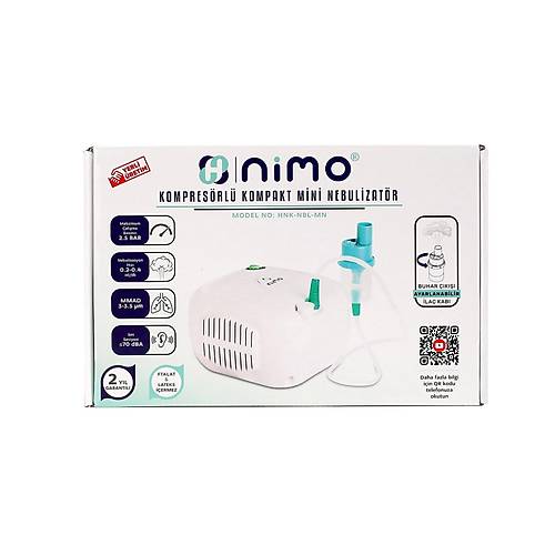Kompres�rl� Kompakt Mini Nebulizat�r