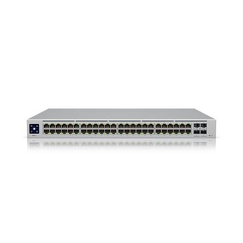 UBIQUITI USW-48-POE 48 PORT GIGABIT + 4X1GB SFP UPLINK L2 195W POE Y�NET�LEB�L�R RACKMOUNT SWITCH