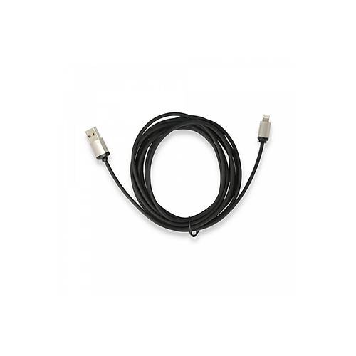 USB to Lightning 3m Kablo - Siyah
