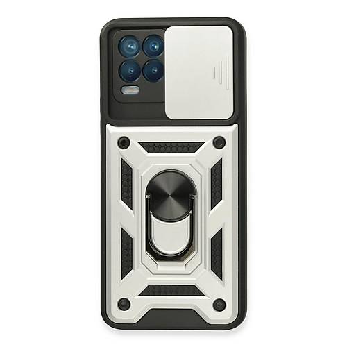 Realme 8 K�l�f Pars Lens Y�z�kl� Silikon - G�m��