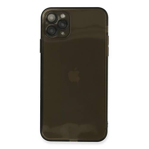 iPhone 11 Pro Max K�l�f Fly Lens Silikon - Siyah