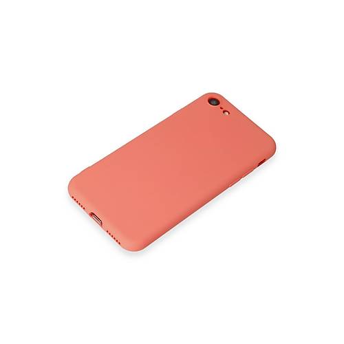 iPhone 7 K�l�f First Silikon - Turuncu