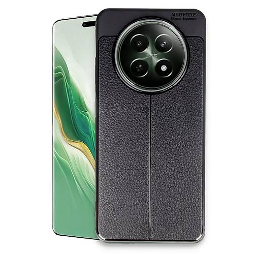 Realme 12 5G K�l�f Auto Focus Kapak - Siyah