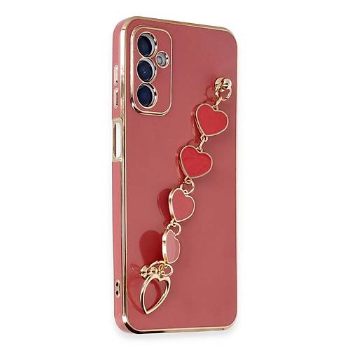 Galaxy A14 4G K�l�f Esila Silikon - K�rm�z�