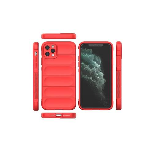 iPhone 11 Pro Max K�l�f Optimum Silikon - K�rm�z�
