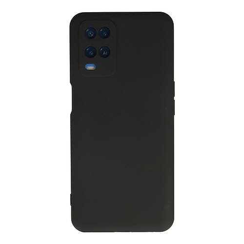 A54 4G K�l�f Nano i�i Kadife Silikon - Siyah