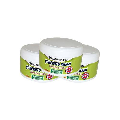 Corex ��rek Otu Kremi Green Box 3 Tane Birden 200 ml