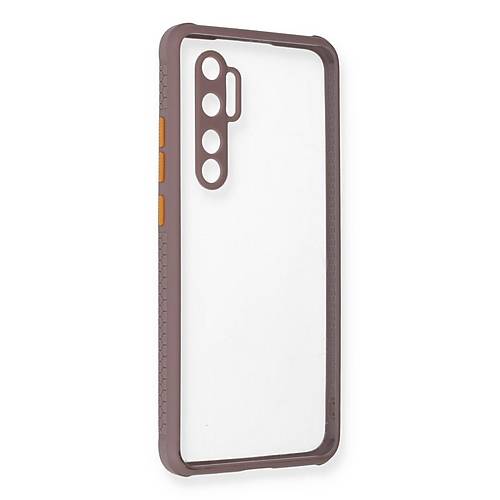Mi Note 10 Lite K�l�f Miami �effaf Silikon - A��k Mor