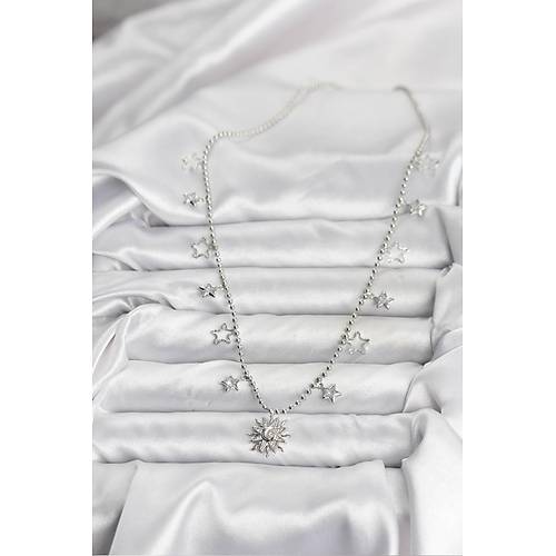 Pirin� G�m�� Renk G�ne� Model Kad�n Kolye