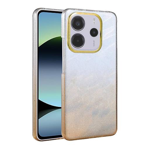 Redmi Note 14 4G Glossy Kapak - ��l Titanyum
