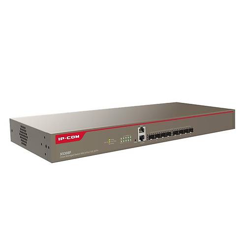 IP-COM X5308F 8 PORT 10GB SFP+ 1X CONSOLE PORT CLOUD Y�NET�LEB�L�R L3 RACKMOUNT SWITCH