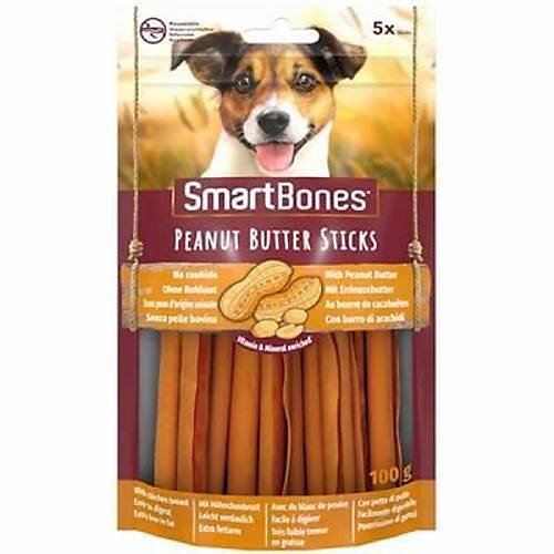 SmartBones Tavuk ve F�st�k Ezmeli Stick K�pek �d�l� 100 Gr