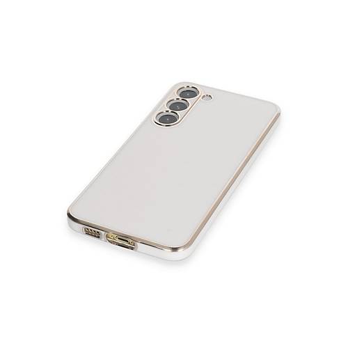 Galaxy S23 Plus K�l�f Volet Silikon - Beyaz