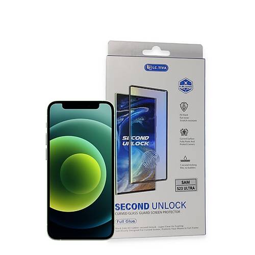 Galaxy S23 Ultra Durable Full Glue Curved Cam