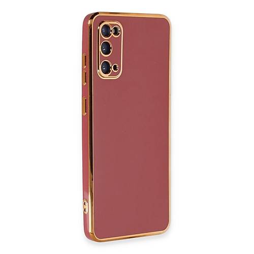Galaxy S20 K�l�f Volet Silikon - K�rm�z�