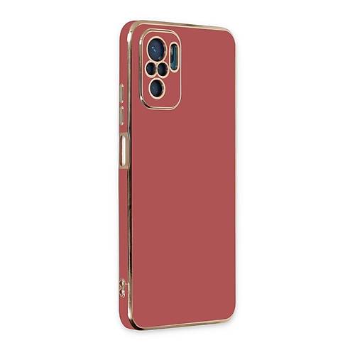 Redmi Note 10 K�l�f Volet Silikon - K�rm�z�